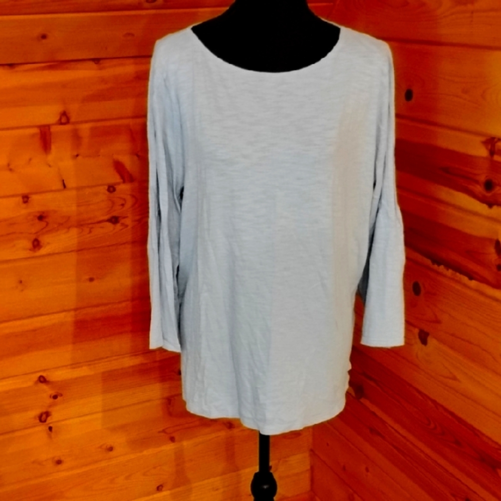 J.Jill Light Blue Large Top